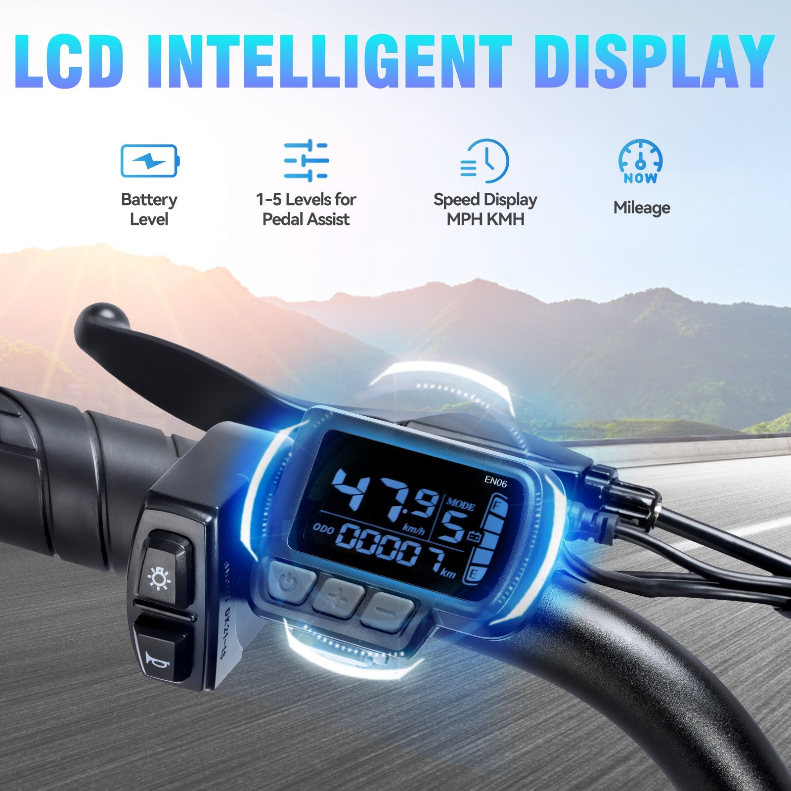 【EU&CA&UK&AU Stock】YVY C20 Lite 1000W Fat Tire Electric Bicycle