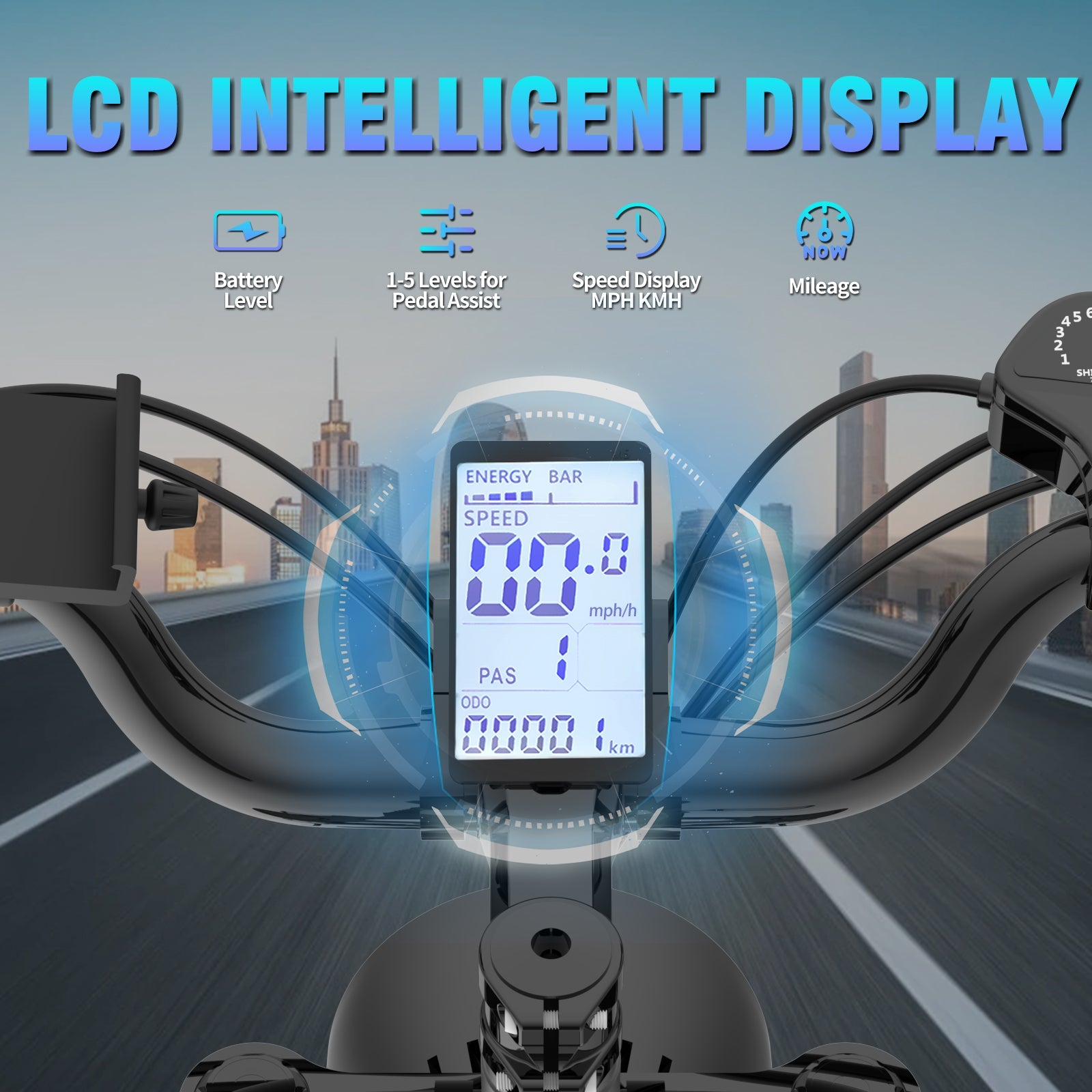 【EU&CA&UK&AU Stock】YVY C20 1500W Fat Tire Electric Bikes