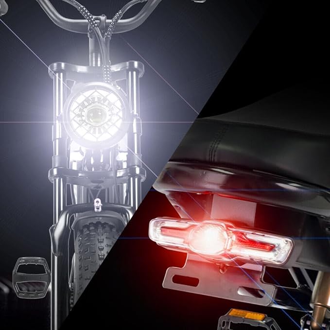 【Stock UE, Canada, Royaume-Uni et Australie】 Vélo électrique YVY C20Pro 2000W à double moteur et gros pneus