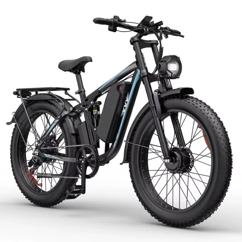 Vélo électrique Ridstar E26 Pro à double moteur 2000 W 48 V 23 Ah