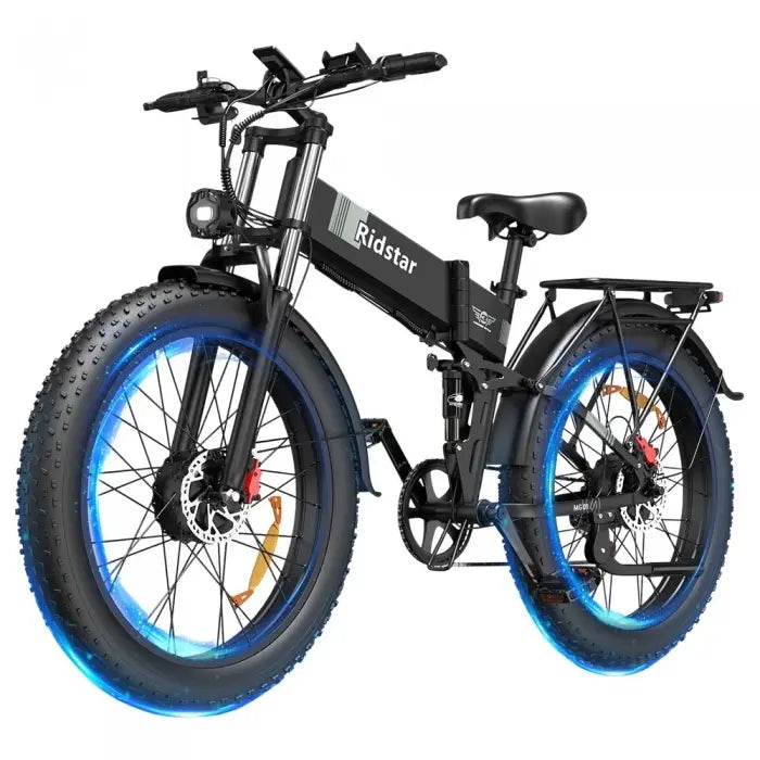 Ridstar H26 Pro Folding E‑Bike 1500 W • 48 V/52V 20Ah • Folds in 10 Sec
