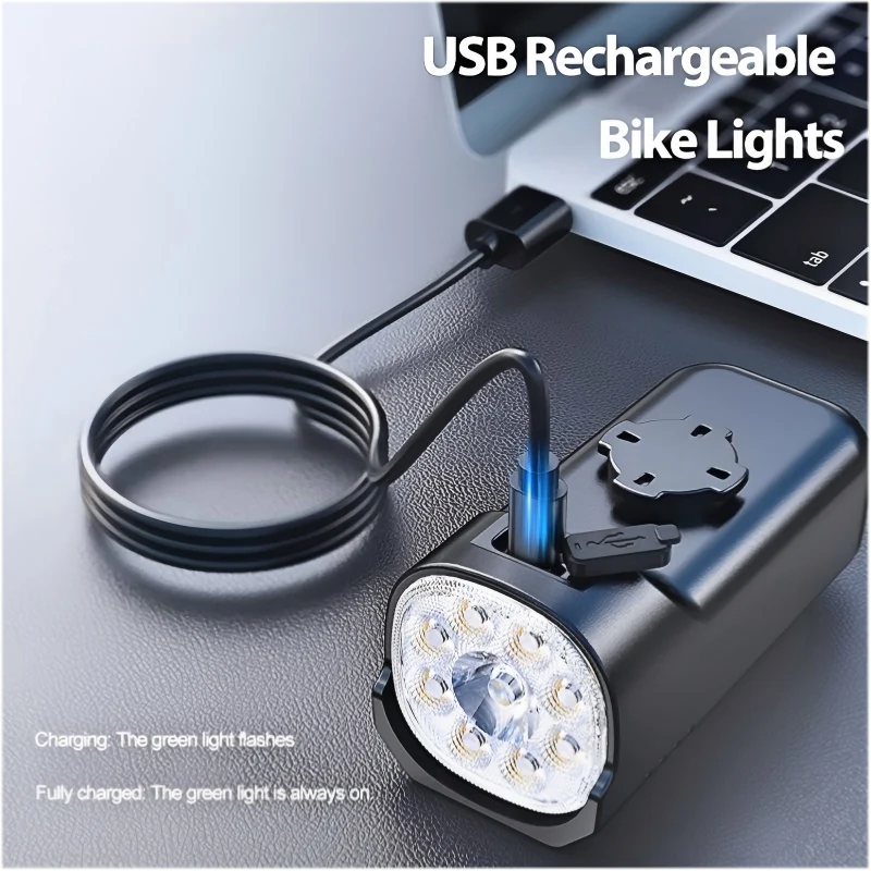 Ridstar Portable high-beam light for e-bikes