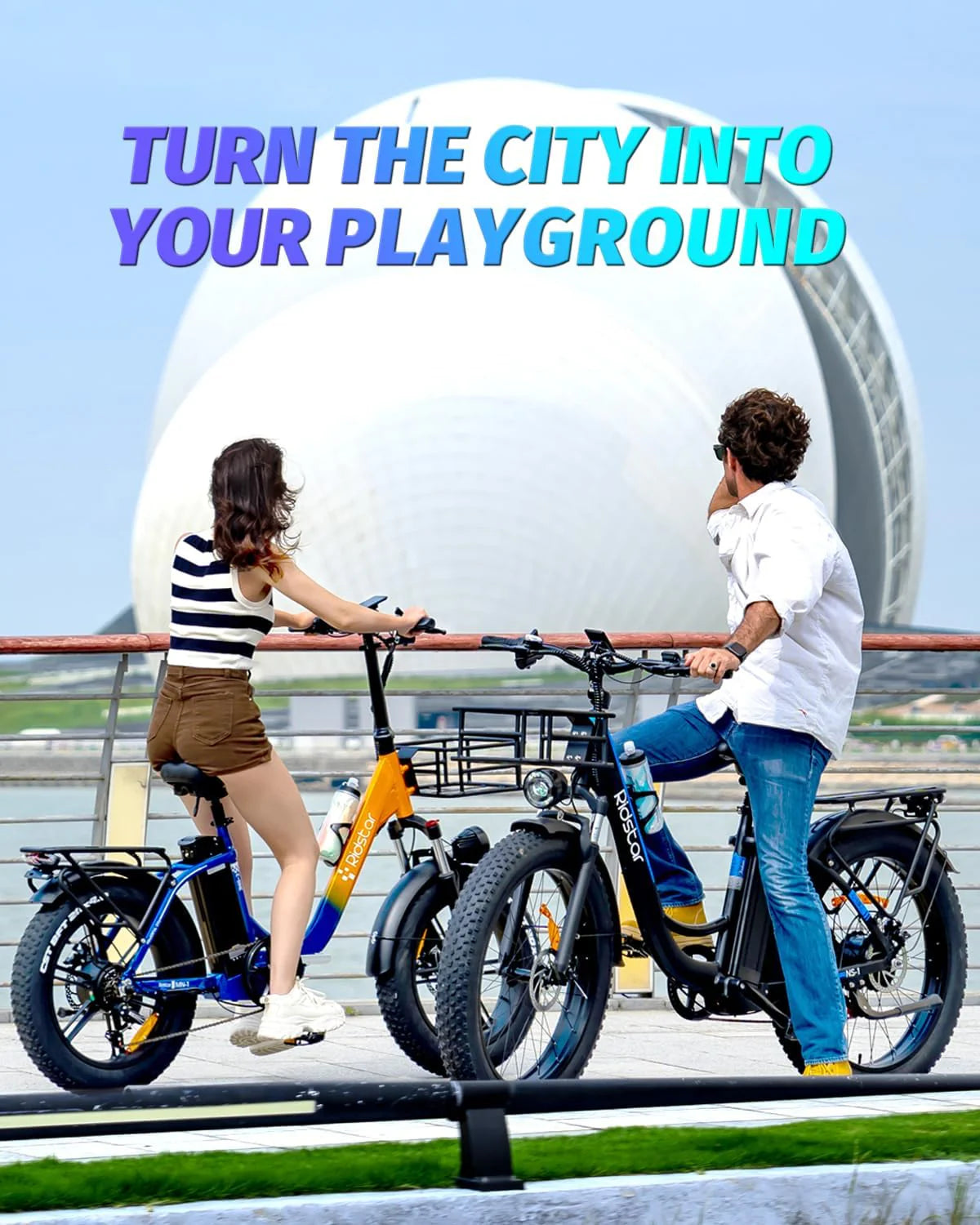 【EU Stock】Ridstar DC26 2000W Folding Fat Tire Mountain Electric Bike