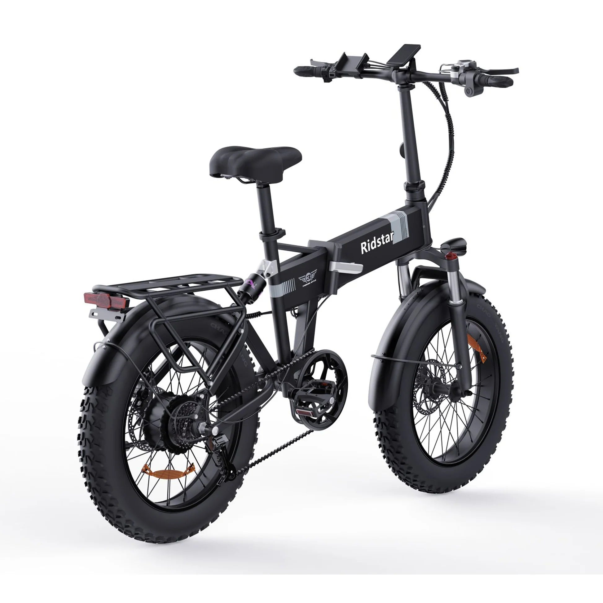 Ridstar H20 1000W Full Suspension Electric Mountain Bike