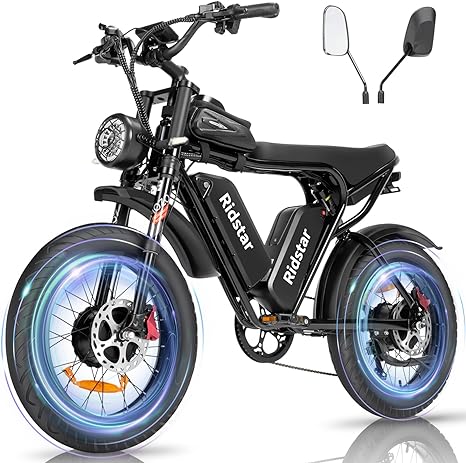 Ridstar Q20Pro 2000W Fat Tire Electric Bicycle