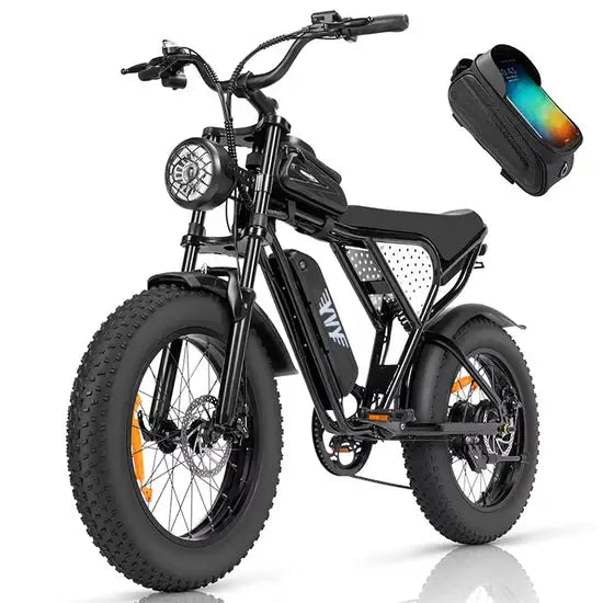 【US Stock】 YVY K20 Lite 1000W Fat Tire Electric Bicycle