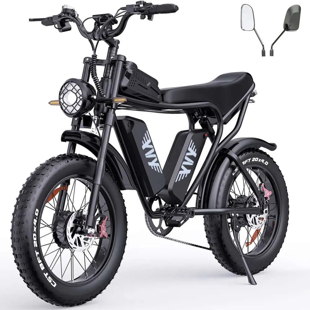 【US Stock】 YVY K20Pro 2000W Dual Motor Fat Tire Electric Bike