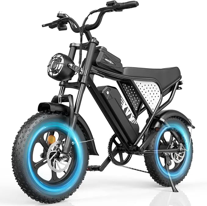 【UK Stock】YVY C16 1500W 48V 20AH 16*4.0 Fat Tire Electric Bike