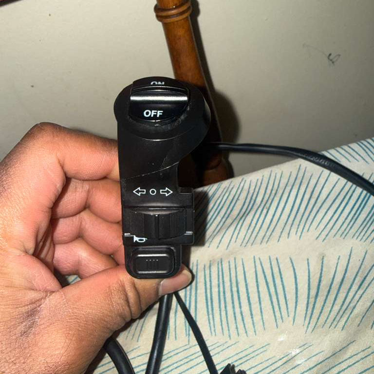 Ridstar Q20Pro front light/turning light/horn three-in-one switch