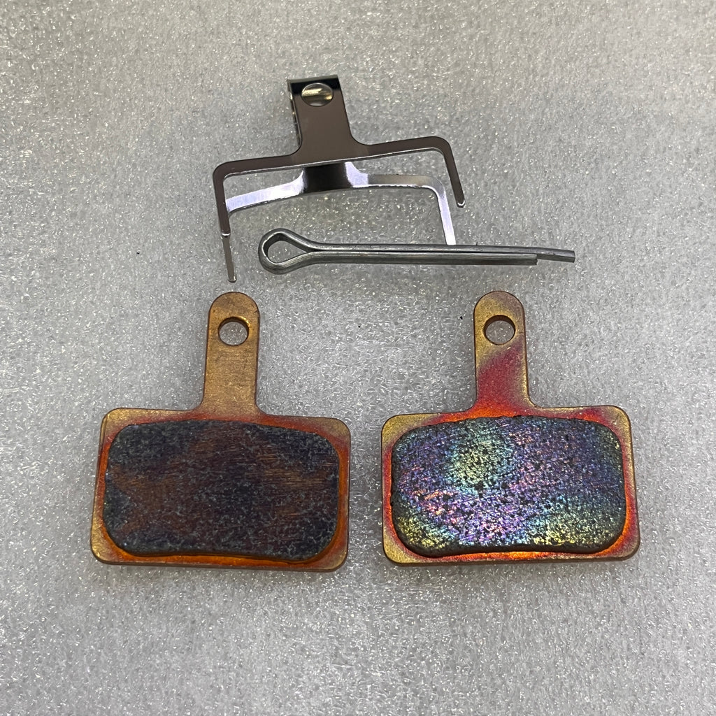 4 Paires Plaquettes de Frein à Disque Plaquettes de Frein de Vélo Semi