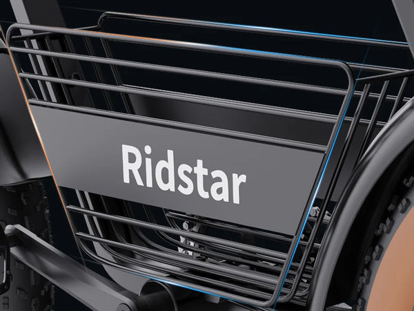 White Frame Ridstar Ridstar CR20 – 1500W All-Terrain Fat Tire E-Bike