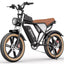 Ridstar Q20Luxe 1500W Fat Tire Electric Bike for Adults
