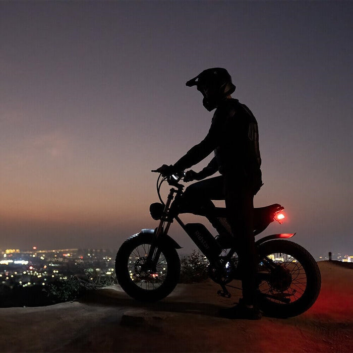 Ridstar Q20 1500W Full Suspension Mid Drive Fat Tire Ebike