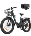 Ridstar MN26 1500W Unfoldable Fat Tire Mountain Ebike